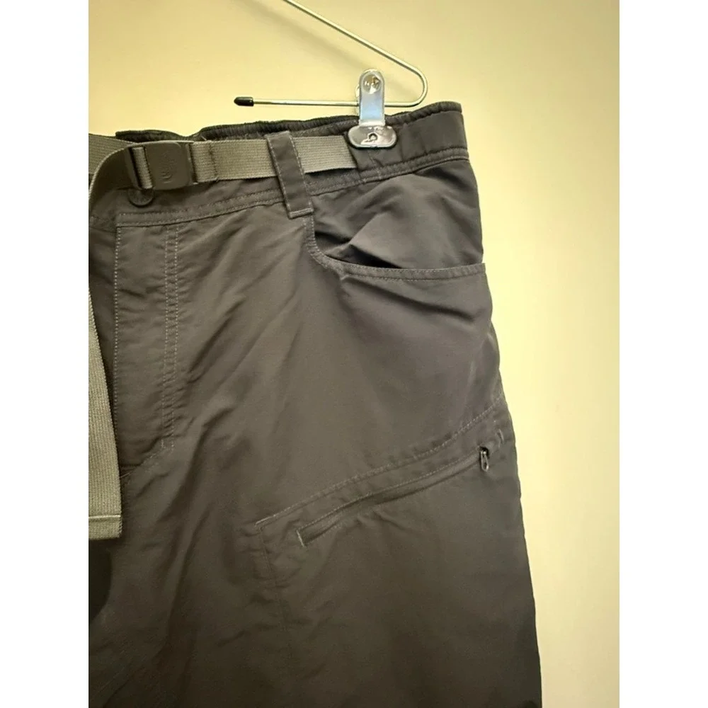 The North Face Paramount Convertible Hiking Pants Mens XL Gray Zip Off Cargo